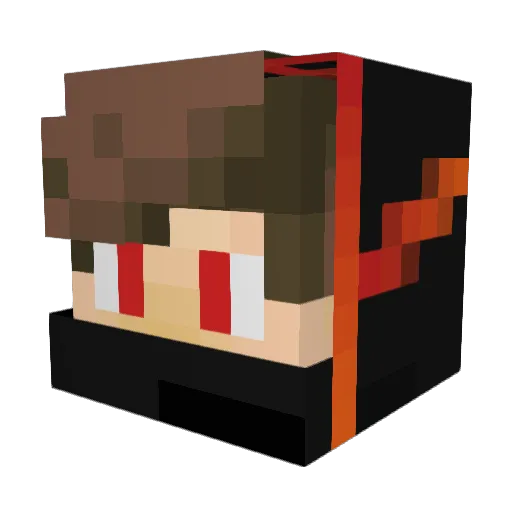 WalterWhiteJr49 Minecraft avatar head, 3D render