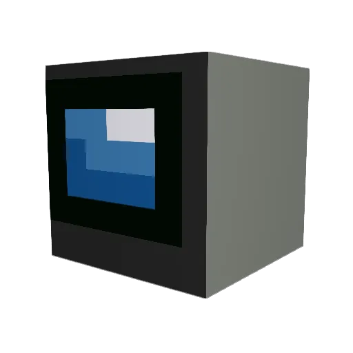 Wamos05 Minecraft avatar head, 3D render
