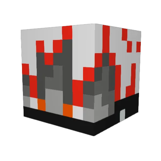 Wandant Minecraft avatar head, 3D render