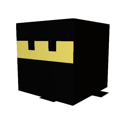 Wander17 Minecraft avatar head, 3D render