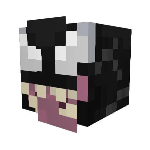 Wandowsky Minecraft avatar head, 3D render