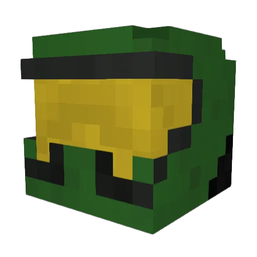WangLawlz Minecraft avatar head, 3D render