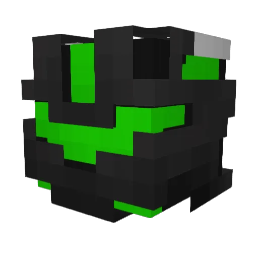 WangZi_z Minecraft avatar head, 3D render