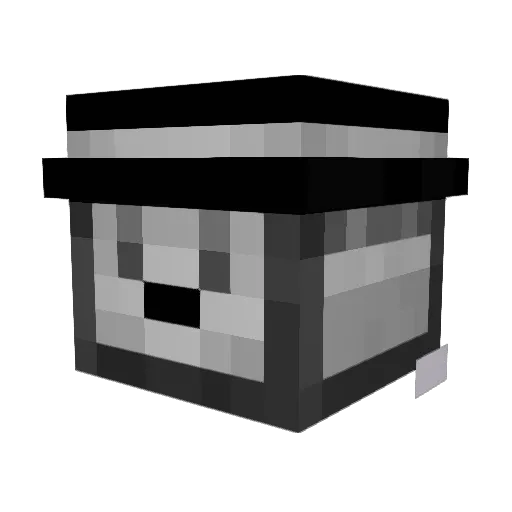 Wanish_ Minecraft avatar head, 3D render