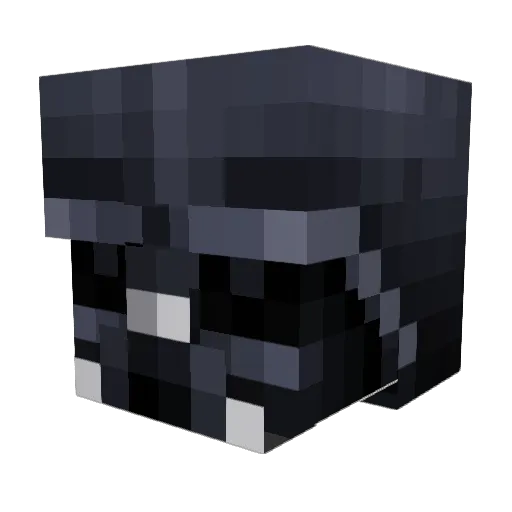 WannabeKobe Minecraft avatar head, 3D render