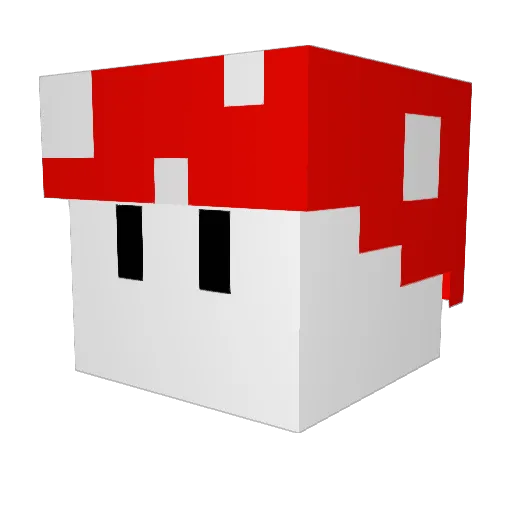 Wannabe_Noodle Minecraft avatar head, 3D render