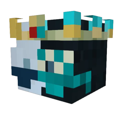 Wanted_sno Minecraft avatar head, 3D render