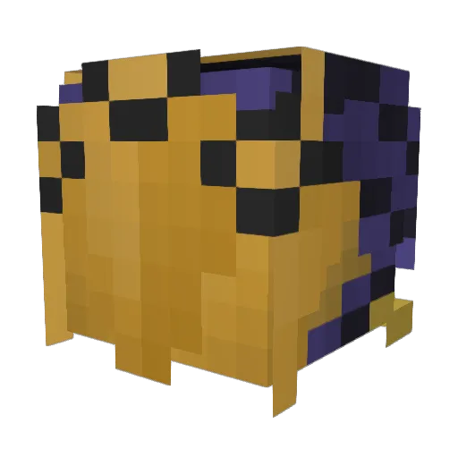 Wapo Minecraft avatar head, 3D render
