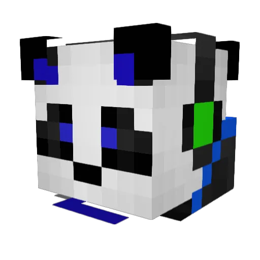 Wapplagamer606 Minecraft avatar head, 3D render