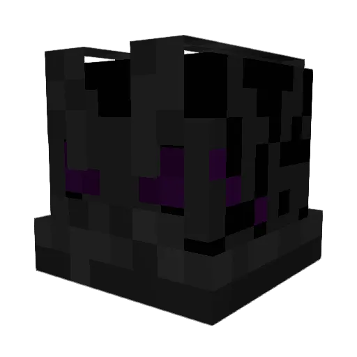 WarD178 Minecraft avatar head, 3D render