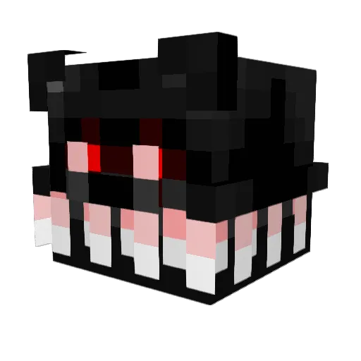 WarFighter44 Minecraft avatar head, 3D render
