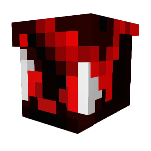 WarFoxy2750 Minecraft avatar head, 3D render
