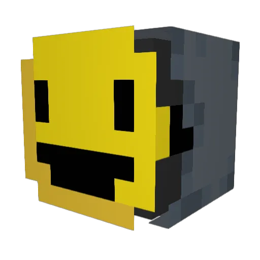 WarHawk828 Minecraft avatar head, 3D render
