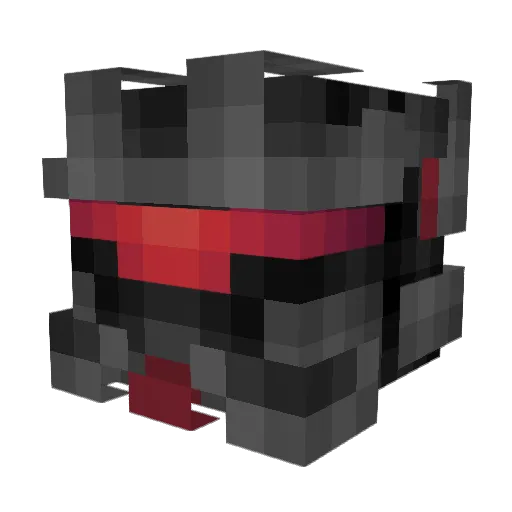 WarPathPotato Minecraft avatar head, 3D render
