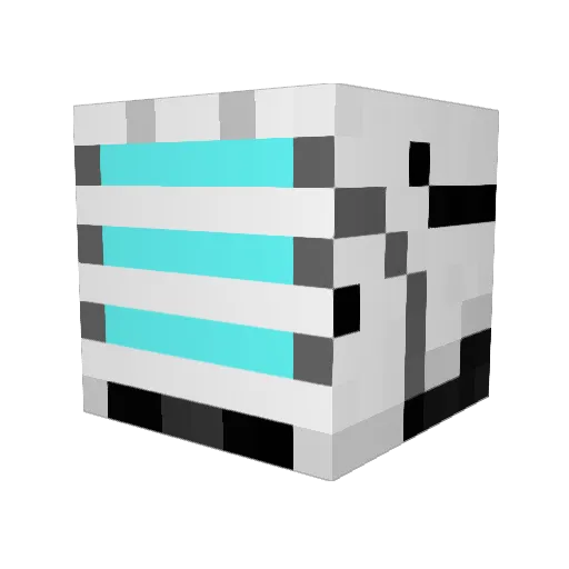 WarWasp26 Minecraft avatar head, 3D render