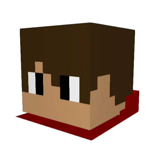 WarZ_Gaming Minecraft avatar head, 3D render