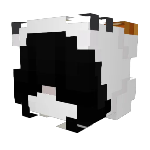 War_Wolfzer Minecraft avatar head, 3D render
