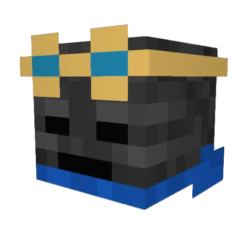 Warbringer127 Minecraft avatar head, 3D render