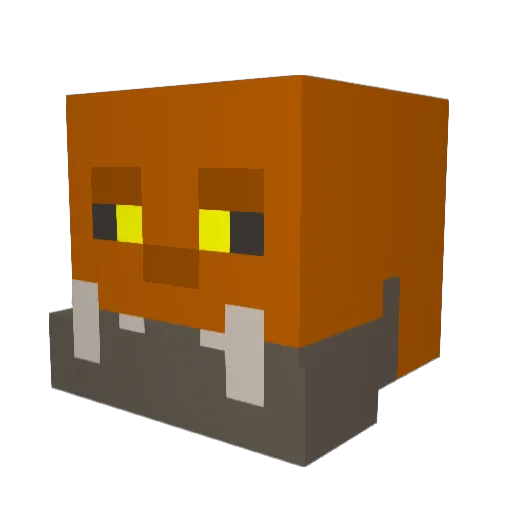WarchiefGarrosh Minecraft avatar head, 3D render
