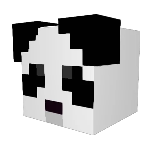 Warchieff_ Minecraft avatar head, 3D render
