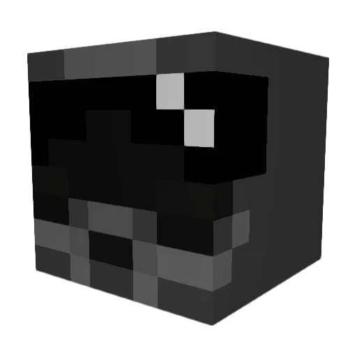 Wardenkiller966 Minecraft avatar head, 3D render
