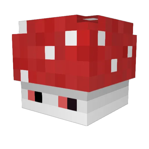 Warefa Minecraft avatar head, 3D render