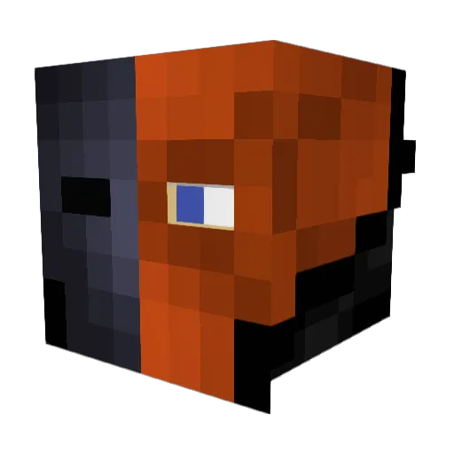 Wargasm1087 Minecraft avatar head, 3D render