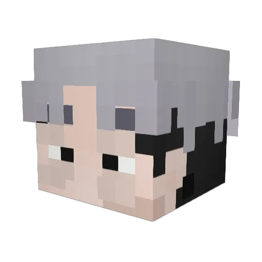 Wargo980 Minecraft avatar head, 3D render