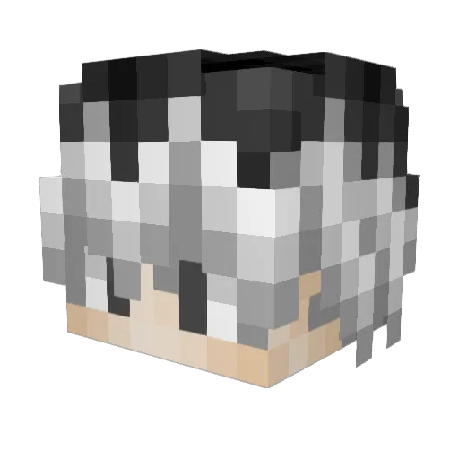 Warhammer_GT Minecraft avatar head, 3D render