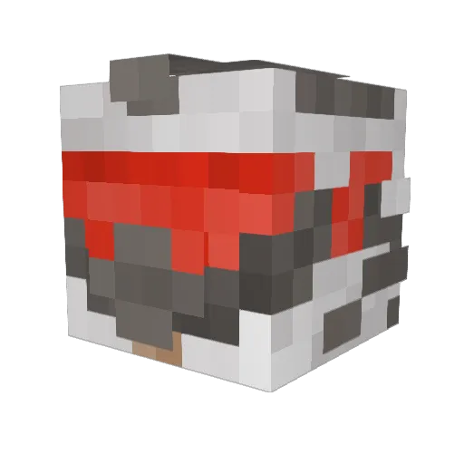 Warlord_Busu Minecraft avatar head, 3D render