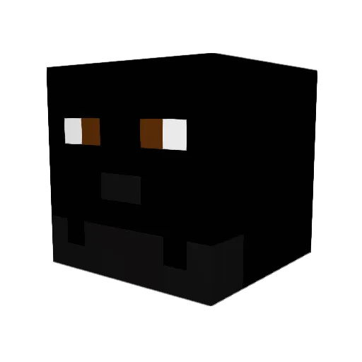 WarmVoice Minecraft avatar head, 3D render