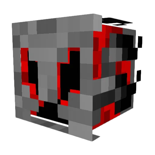 Warmangler Minecraft avatar head, 3D render