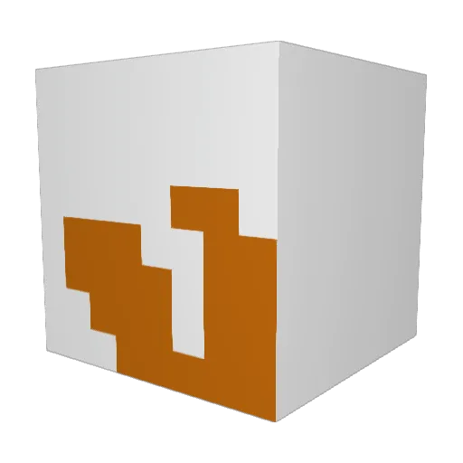 WarmerWorm Minecraft avatar head, 3D render