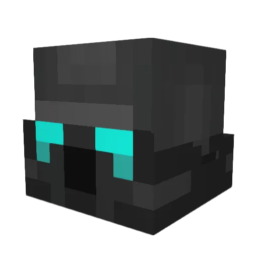 Warnemun Minecraft avatar head, 3D render