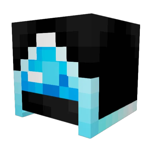 Warnsey9 Minecraft avatar head, 3D render