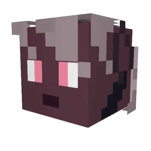 WarrenImmelmann Minecraft avatar head, 3D render