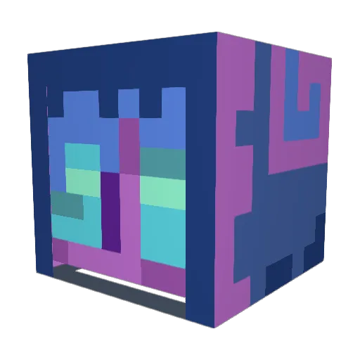 Warrior262 Minecraft avatar head, 3D render