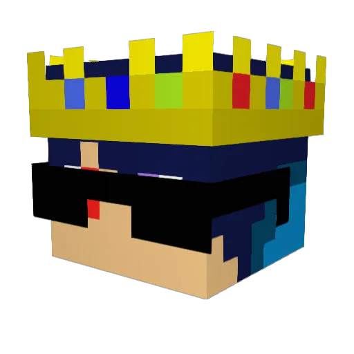 WarriorSondhi Minecraft avatar head, 3D render