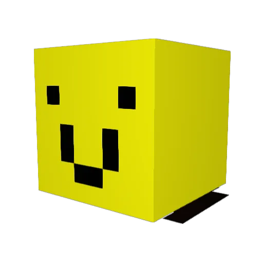 WarriorXD99 Minecraft avatar head, 3D render
