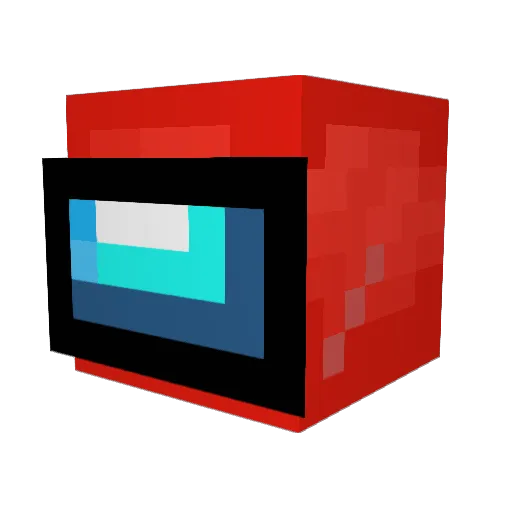 Warrssz Minecraft avatar head, 3D render