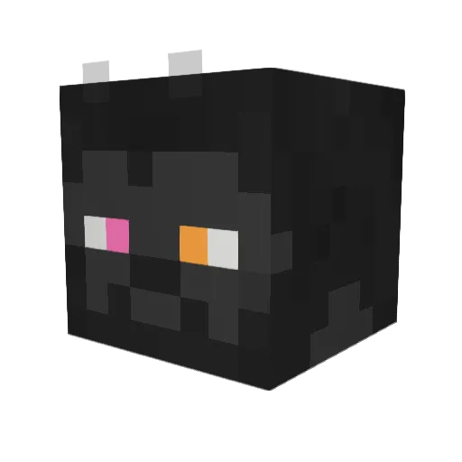 Wartax85 Minecraft avatar head, 3D render