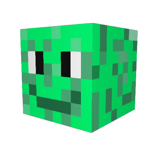 Waru21 Minecraft avatar head, 3D render