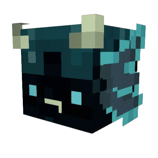 Warxolot13 Minecraft avatar head, 3D render