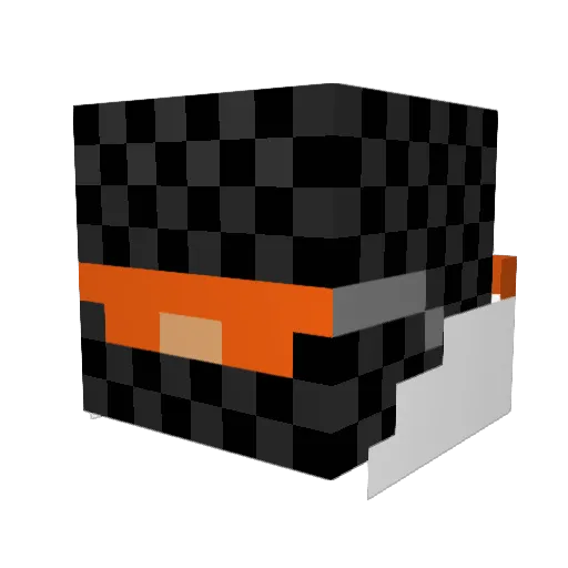 WasIstMitMir Minecraft avatar head, 3D render