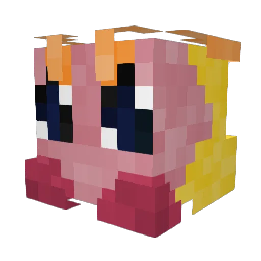 WashableBug1889 Minecraft avatar head, 3D render