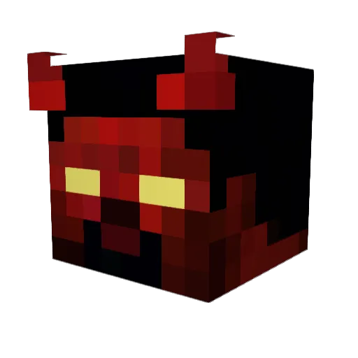 WashedBeef Minecraft avatar head, 3D render