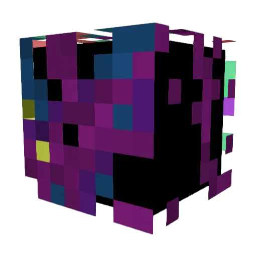 WashingMac41ne Minecraft avatar head, 3D render