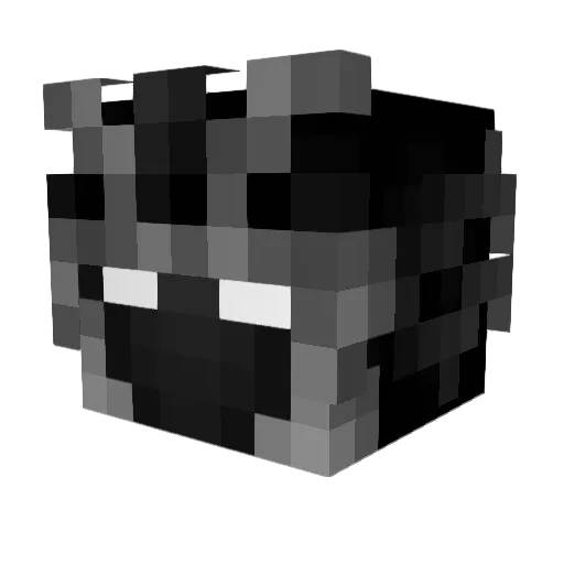 Wasillaute2 Minecraft avatar head, 3D render