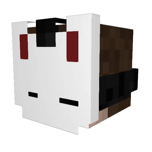 WastlandLord Minecraft avatar head, 3D render