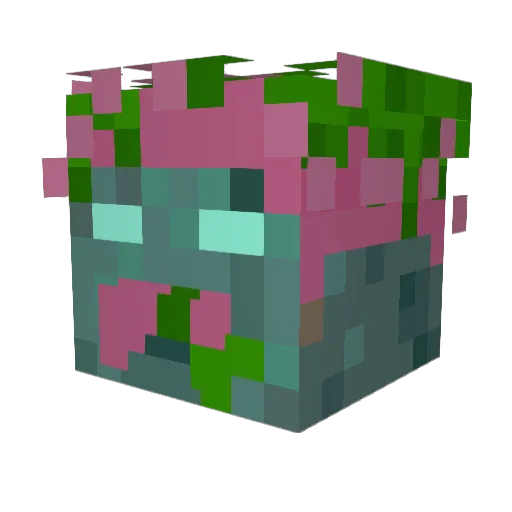 WatVarg Minecraft avatar head, 3D render
